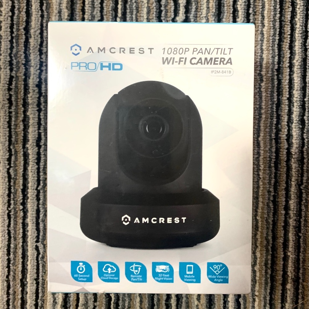 Amcrest ProHD 1080P WiFi Indoor Security camera
